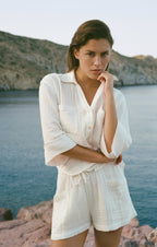 Emory Airy Gauze Short