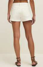 Camila High-Rise A-Line Denim Short