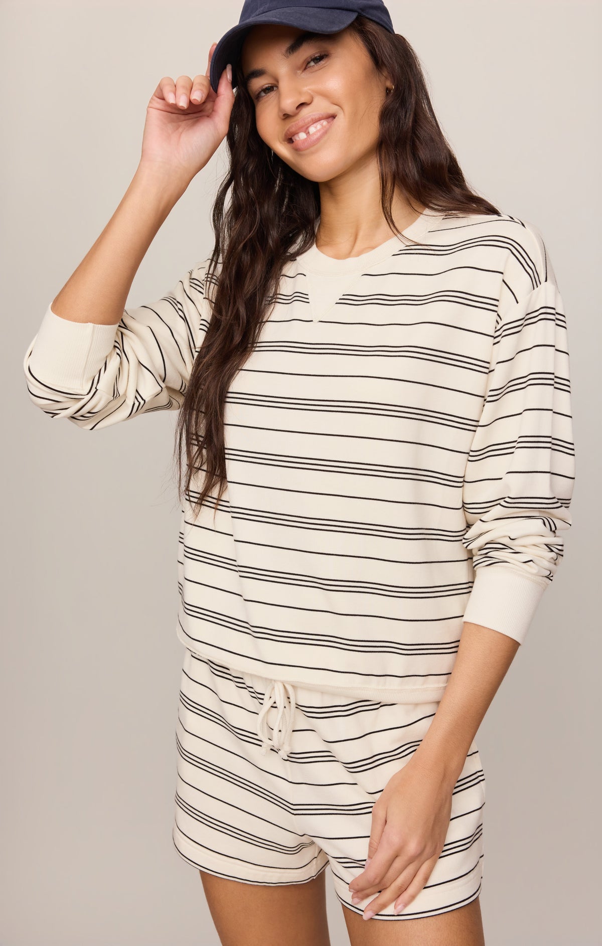 Downtown Striped Short