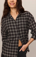 River Plaid Button Up