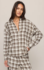 River Plaid Button Up