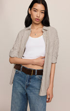 River Plaid Button Up