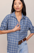 River Plaid Button Up