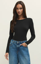 Second Skin Crew Long Sleeve Tee