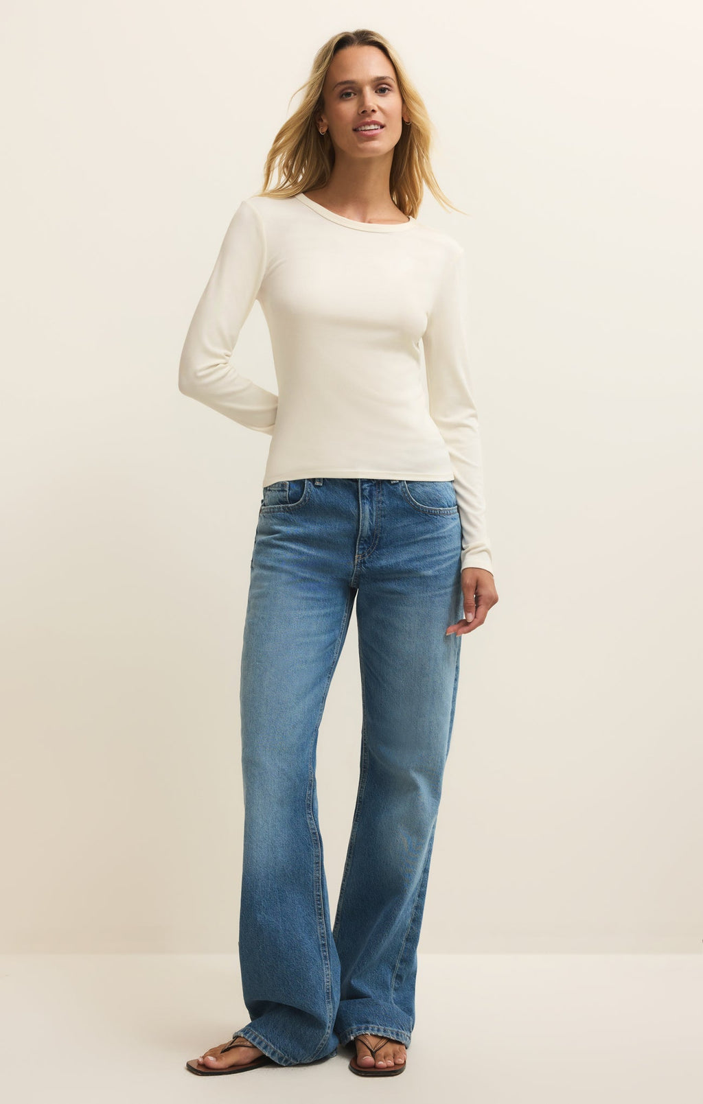 Second Skin Crew Long Sleeve Tee