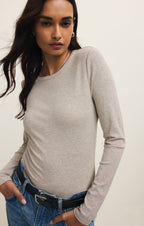 Second Skin Crew Long Sleeve Tee