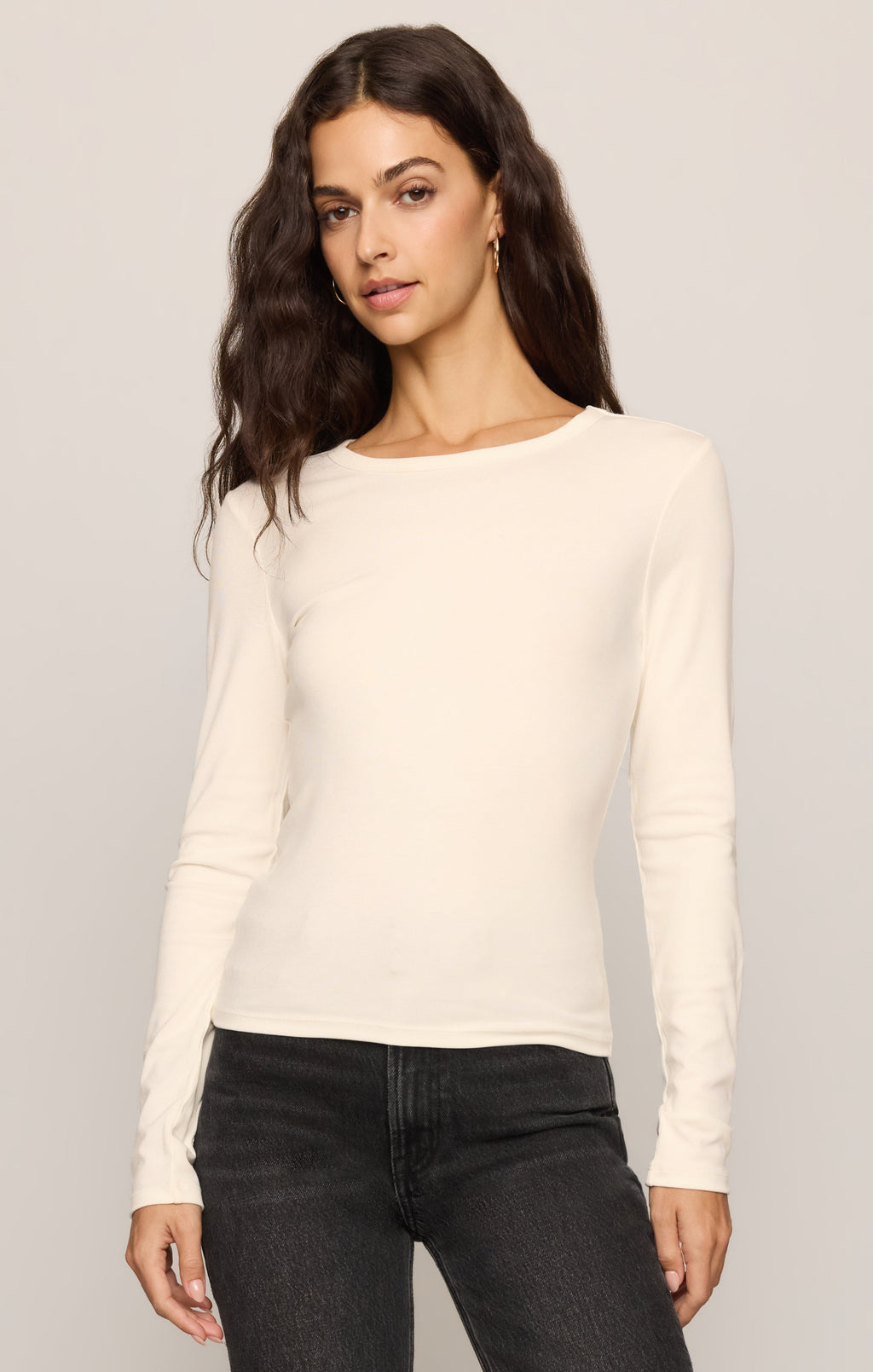 Second Skin Crew Long Sleeve Tee