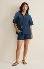 Everyday Denim Button Up