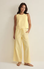 Sun Seeker Twill Cropped Tank