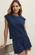 Camino Cotton Jersey Denim Tee