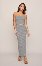 Caffari Stripe Tube Top Tank