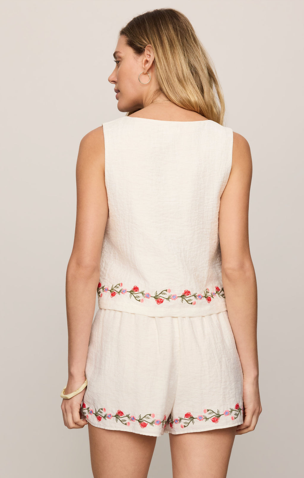 Charli Embroidered Tank