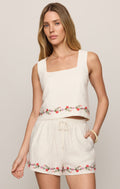 Charli Embroidered Tank