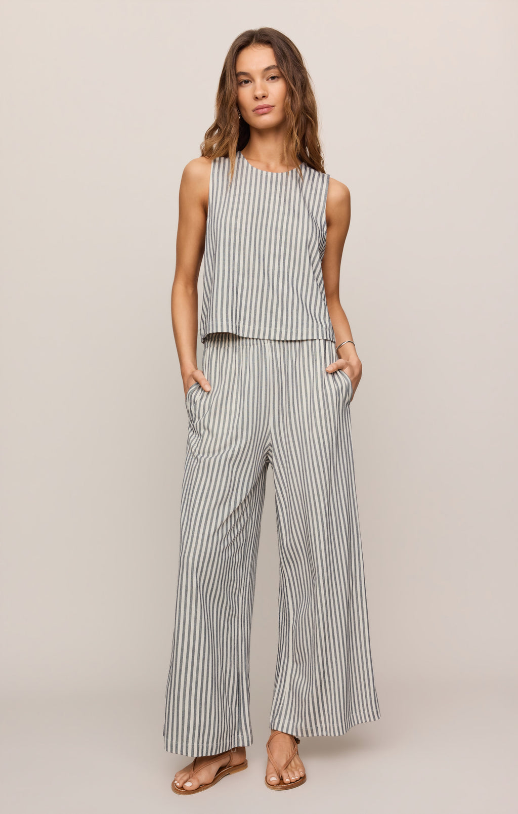 Sloane Knit Striped Tank Top