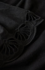 Charlene Embroidered Linen Top