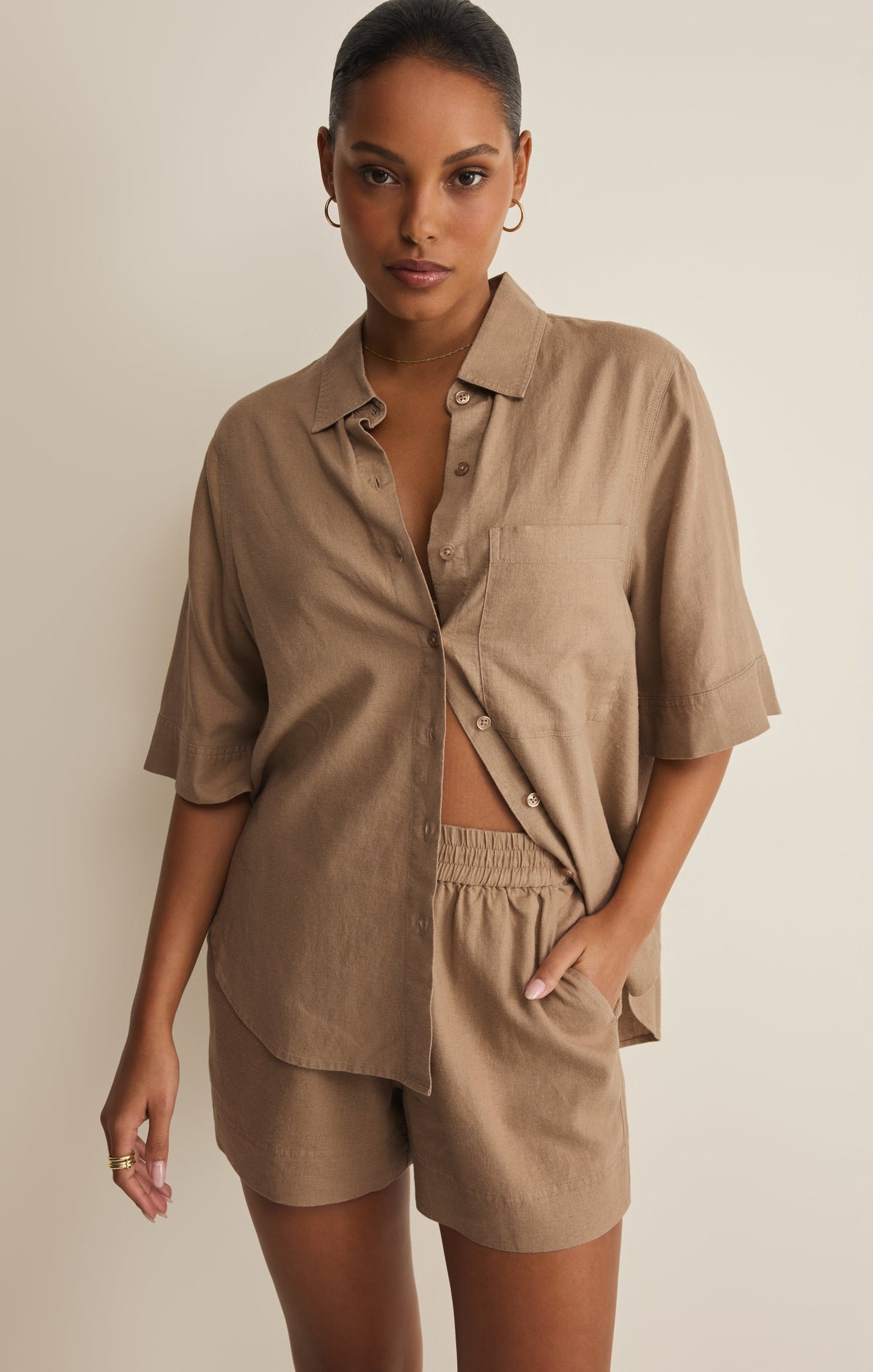 Expedition Linen Button Up