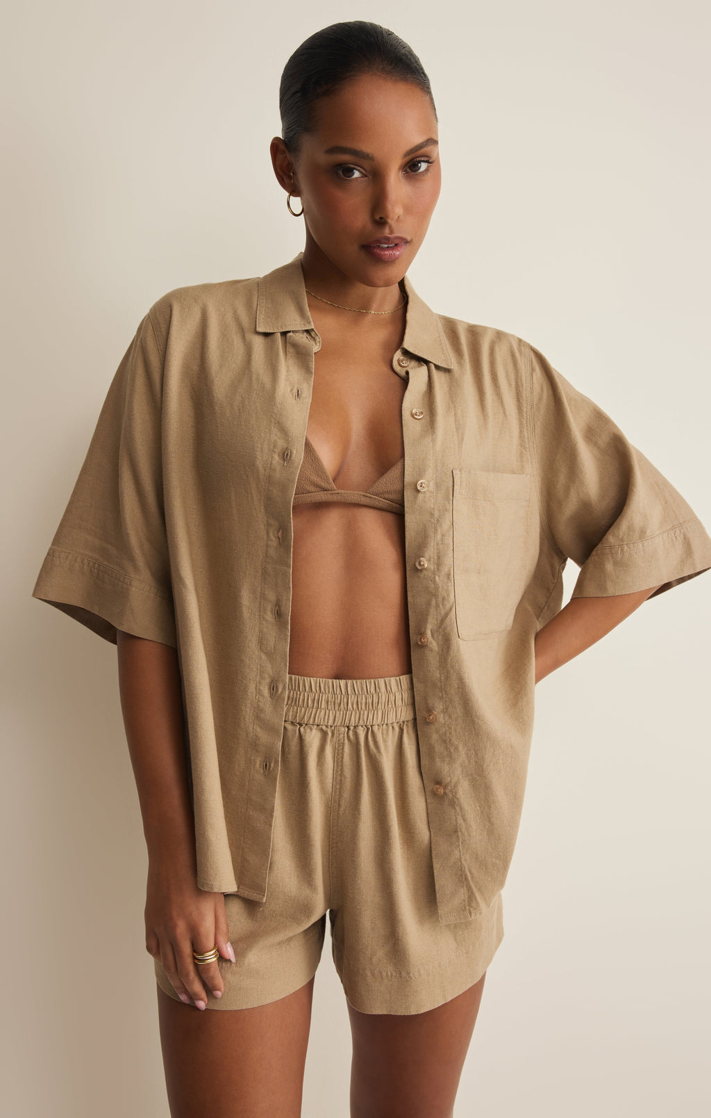 Expedition Linen Button Up