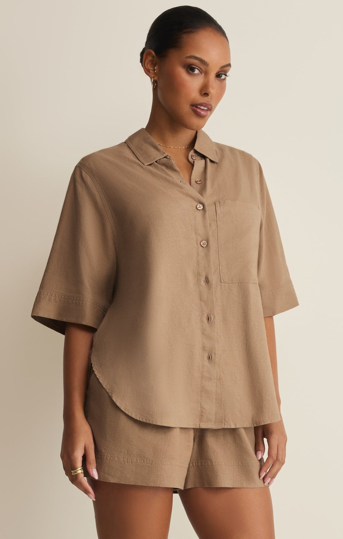 Expedition Linen Button Up