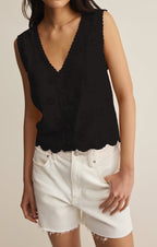 Darcy Eyelet Tank