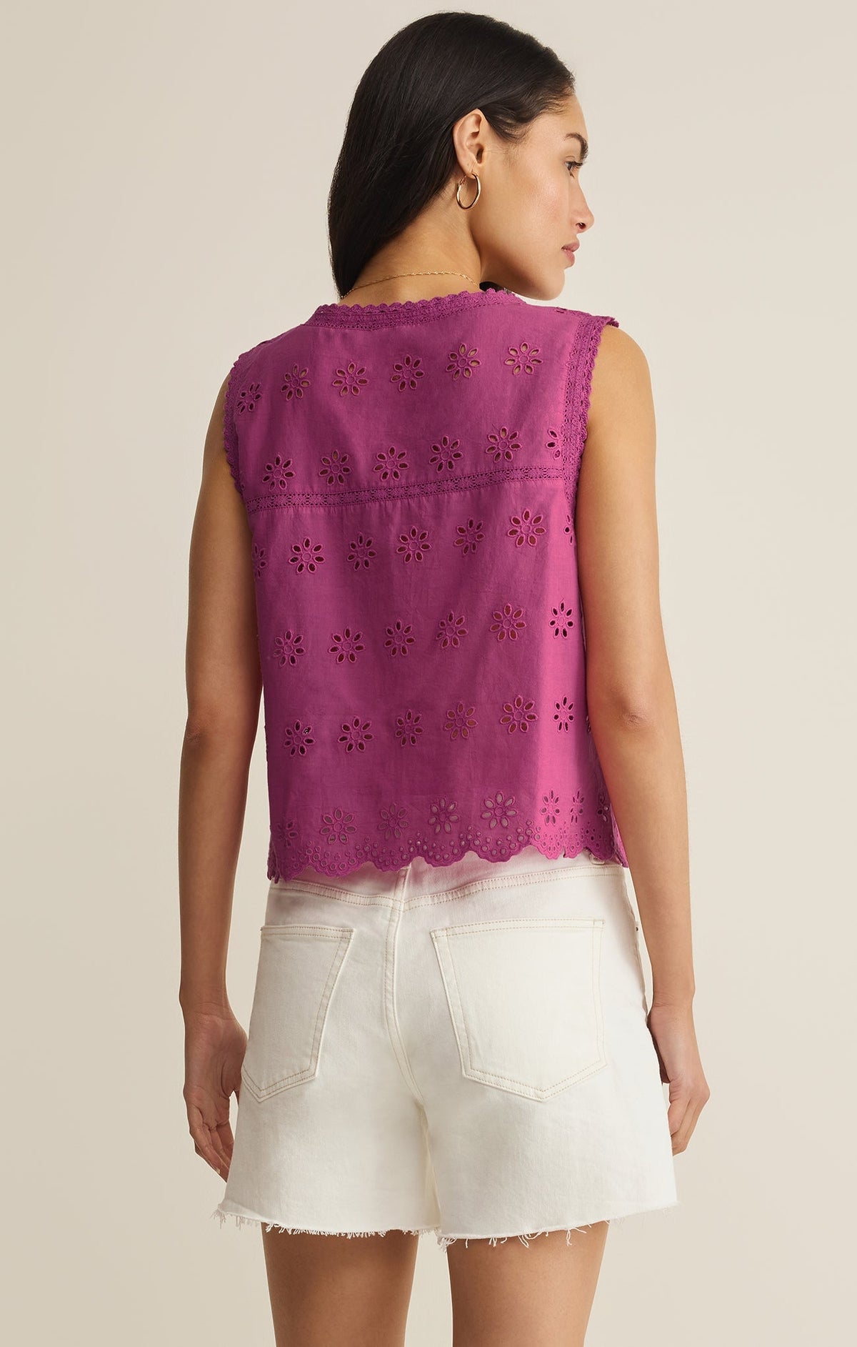 Darcy Eyelet Tank