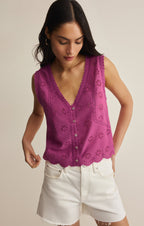 Darcy Eyelet Tank