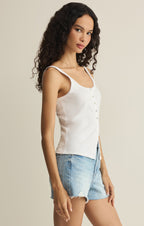 Niko Scallop Rib Tank Top