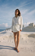 The Signature Linen Top