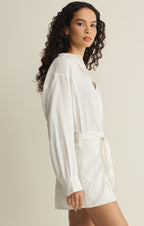 The Signature Linen Top