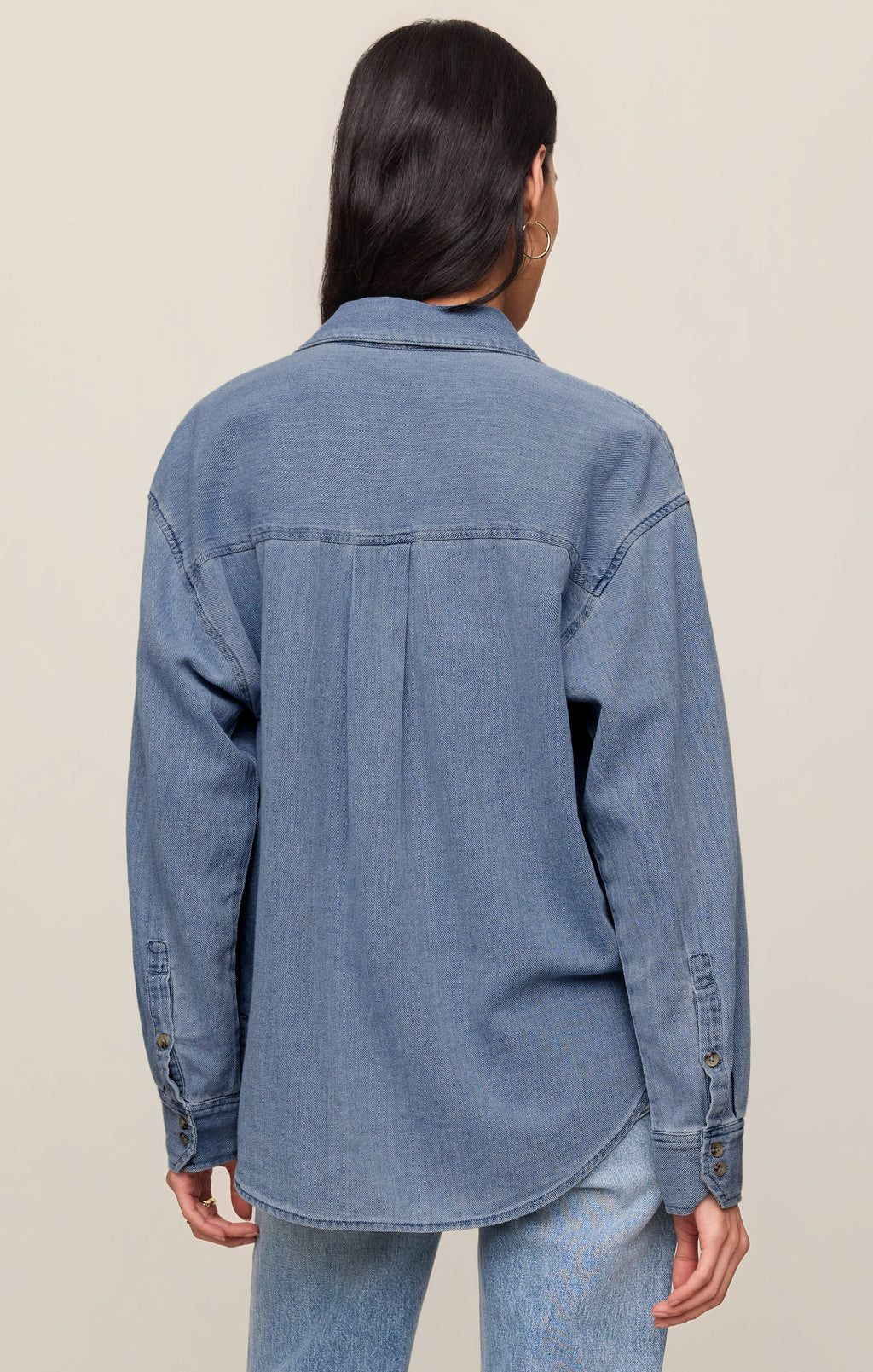 The Perfect Twill Button Up