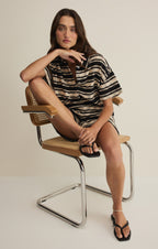 Monaco Stripe Button Up