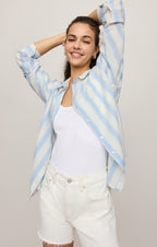 Perfect Striped Linen Button Up