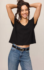 Nomad Slub V-Neck Tee
