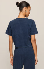 Stellan Jersey Denim Tee