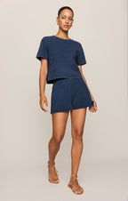 Stellan Jersey Denim Tee