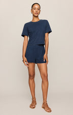 Stellan Jersey Denim Tee
