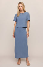 Stellan Jersey Denim Tee