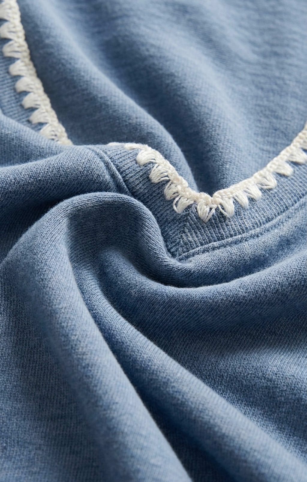 Hunter Whipstitch Knit Denim Short