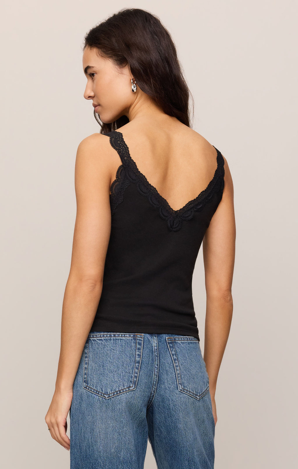 Eve Lace Trim Tank
