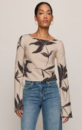 Nia Clem Floral Top