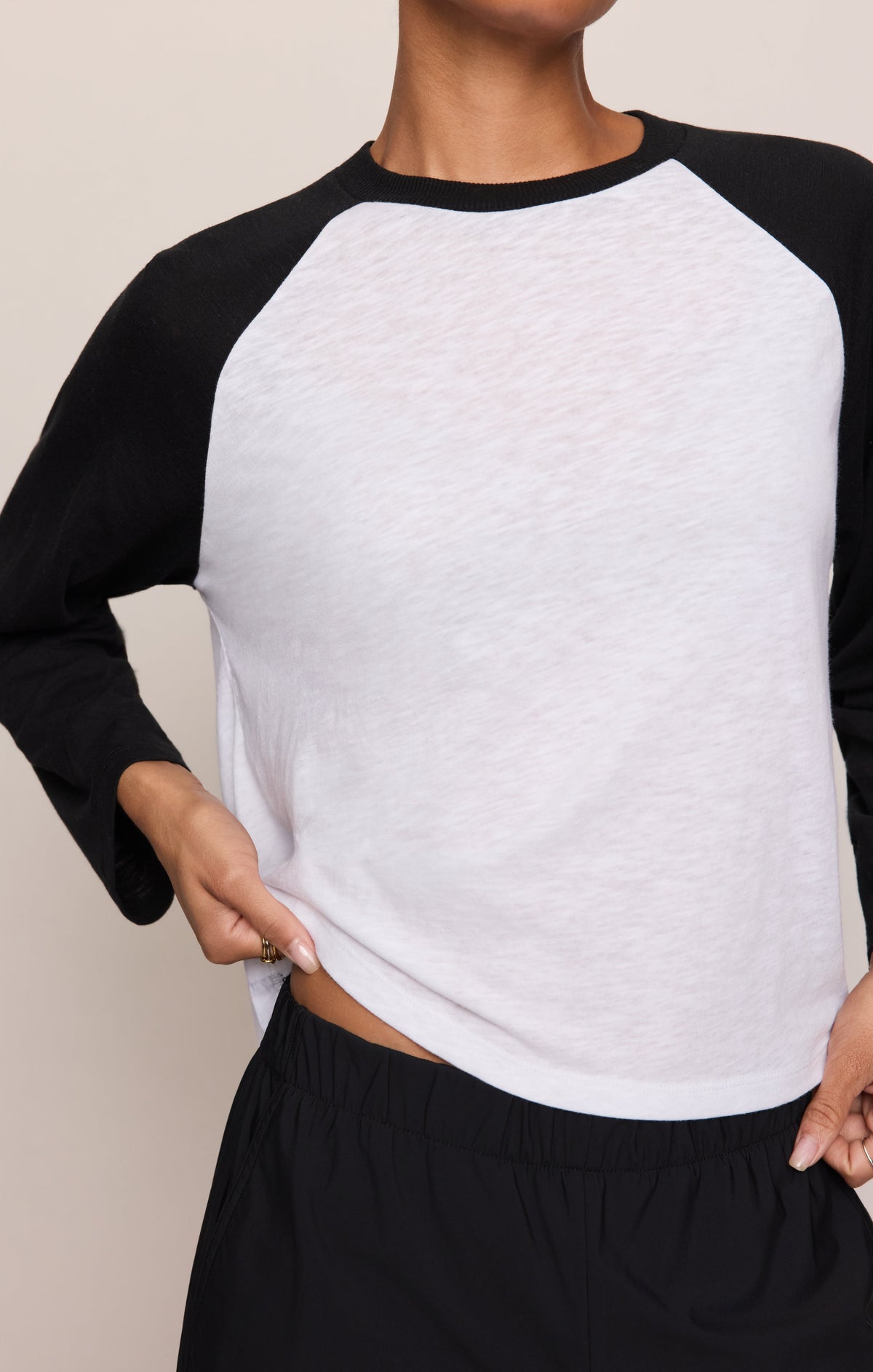 Classic Slub Baseball Tee
