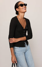 Albany Waffle Snap Front Top