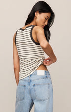 Rowe Striped Scoop Tank