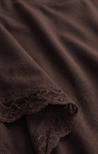 Marika Lace Trim Muscle Tee