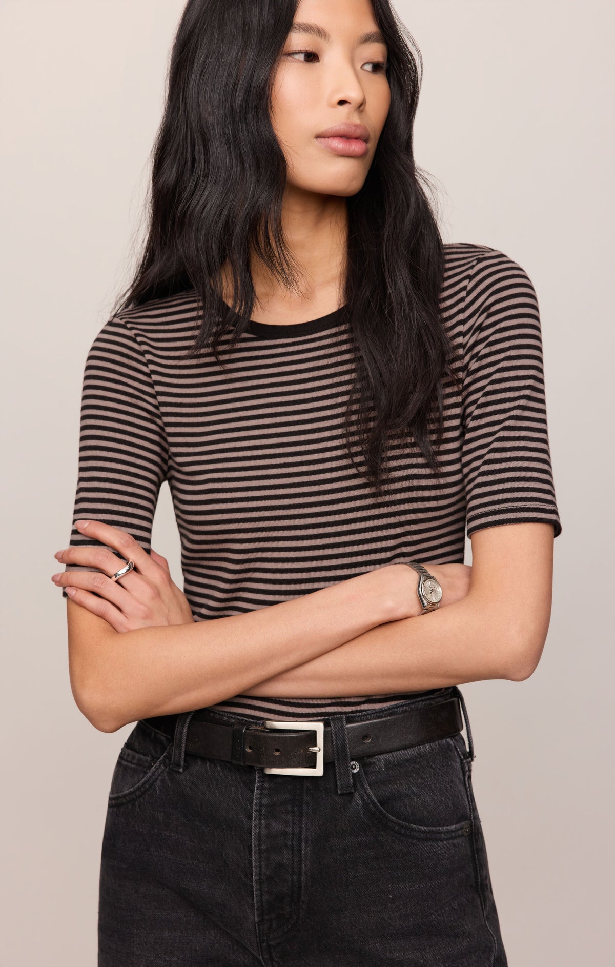 Freida Striped Tee