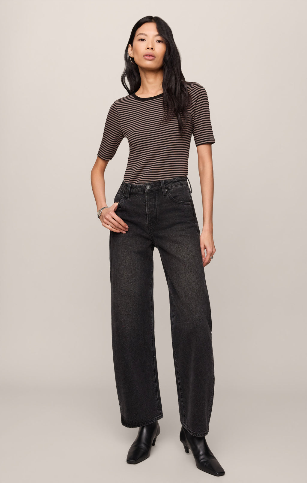 Freida Striped Tee