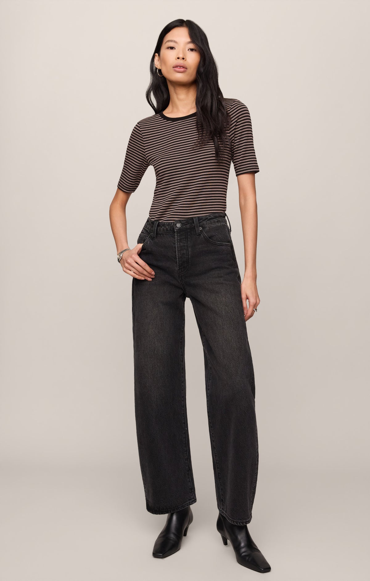 Freida Striped Tee