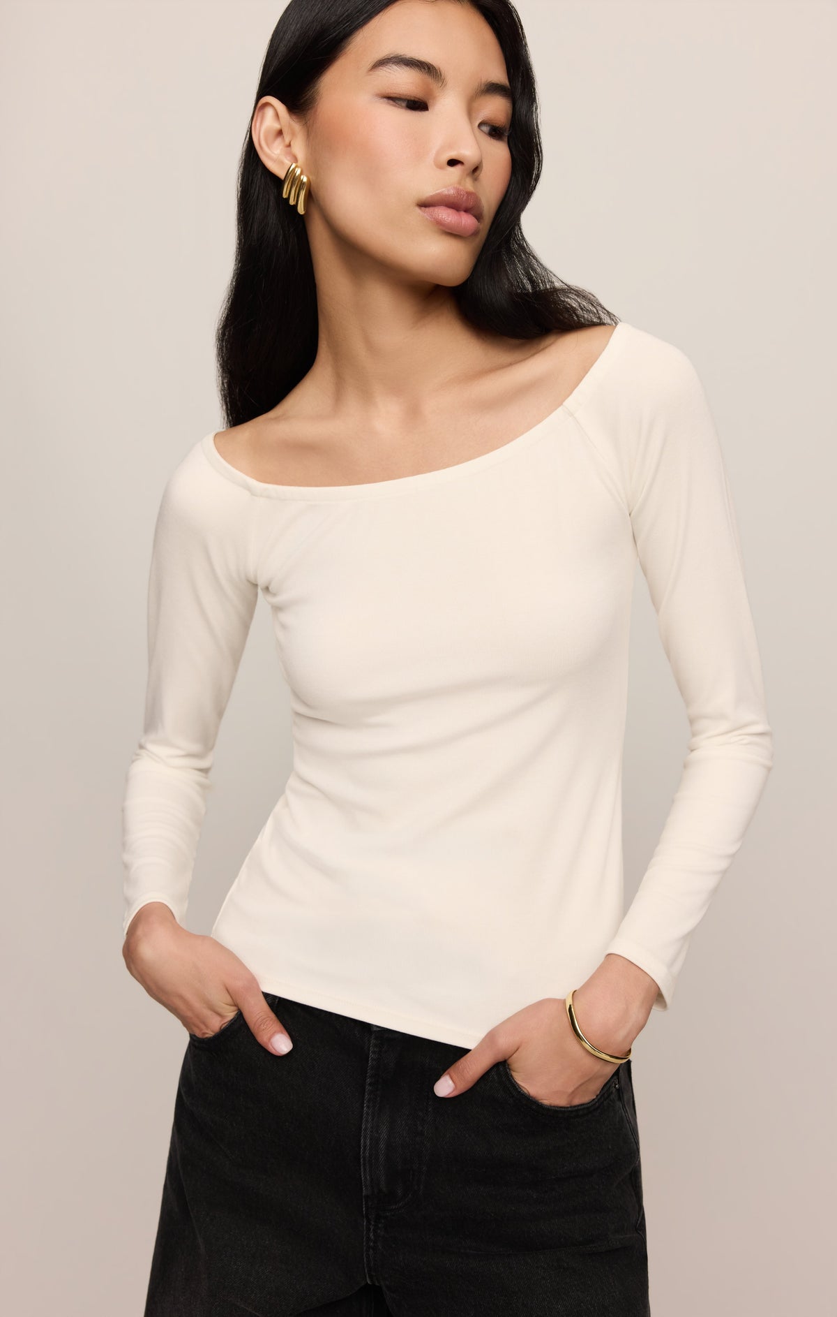 Sabrina Second Skin Top