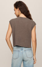 Flex Cropped Muscle Tee