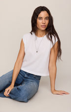 Flex Cropped Muscle Tee