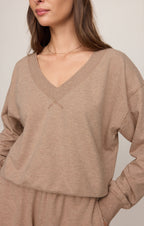 Everyday French Terry V-Neck